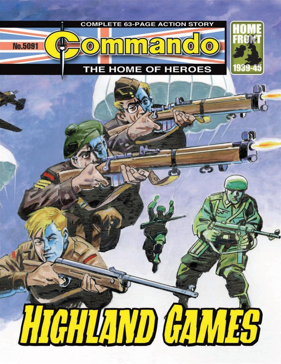 Commando Preview Pages