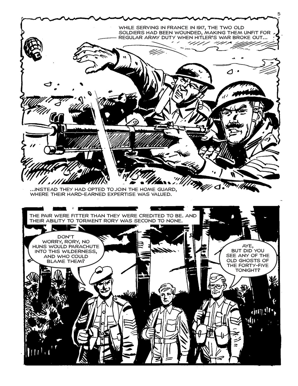 Commando Preview Pages