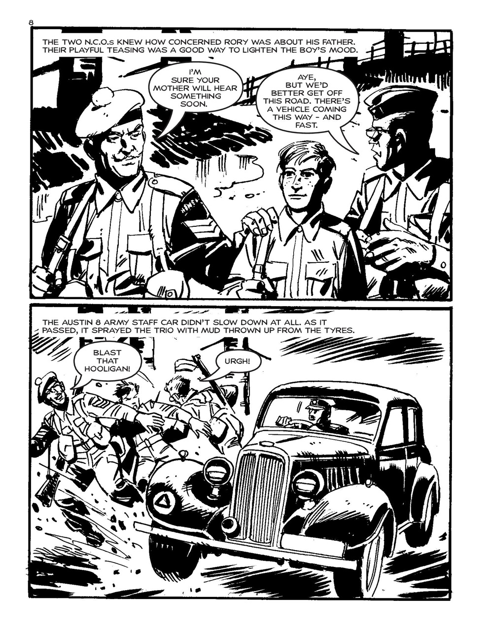 Commando Preview Pages