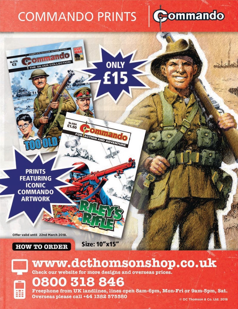 Commando Preview Pages