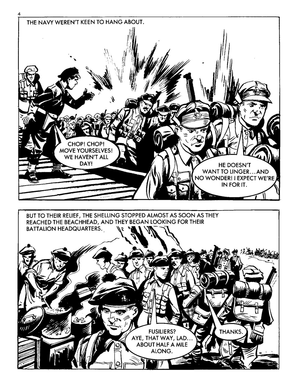 Commando Preview Pages