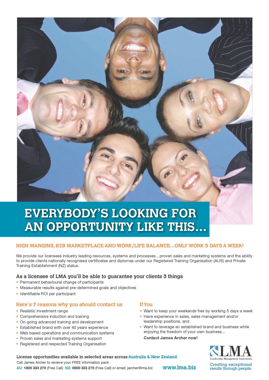 Business Franchise Australia&NZ Preview Pages