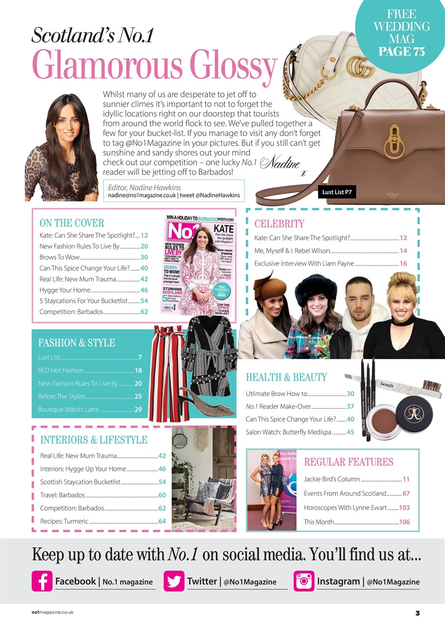 Number 1 Magazine Preview Pages