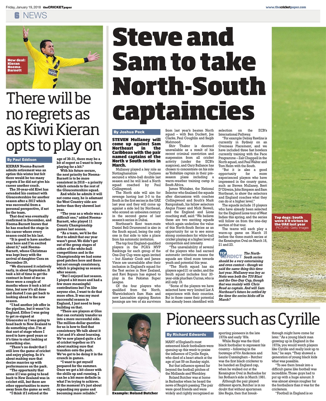 The Cricket Paper Preview Pages