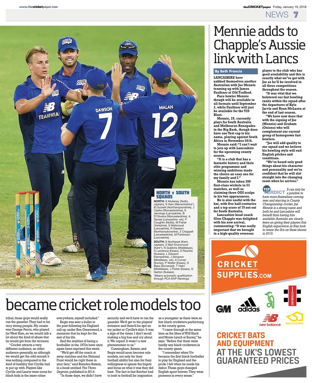 The Cricket Paper Preview Pages