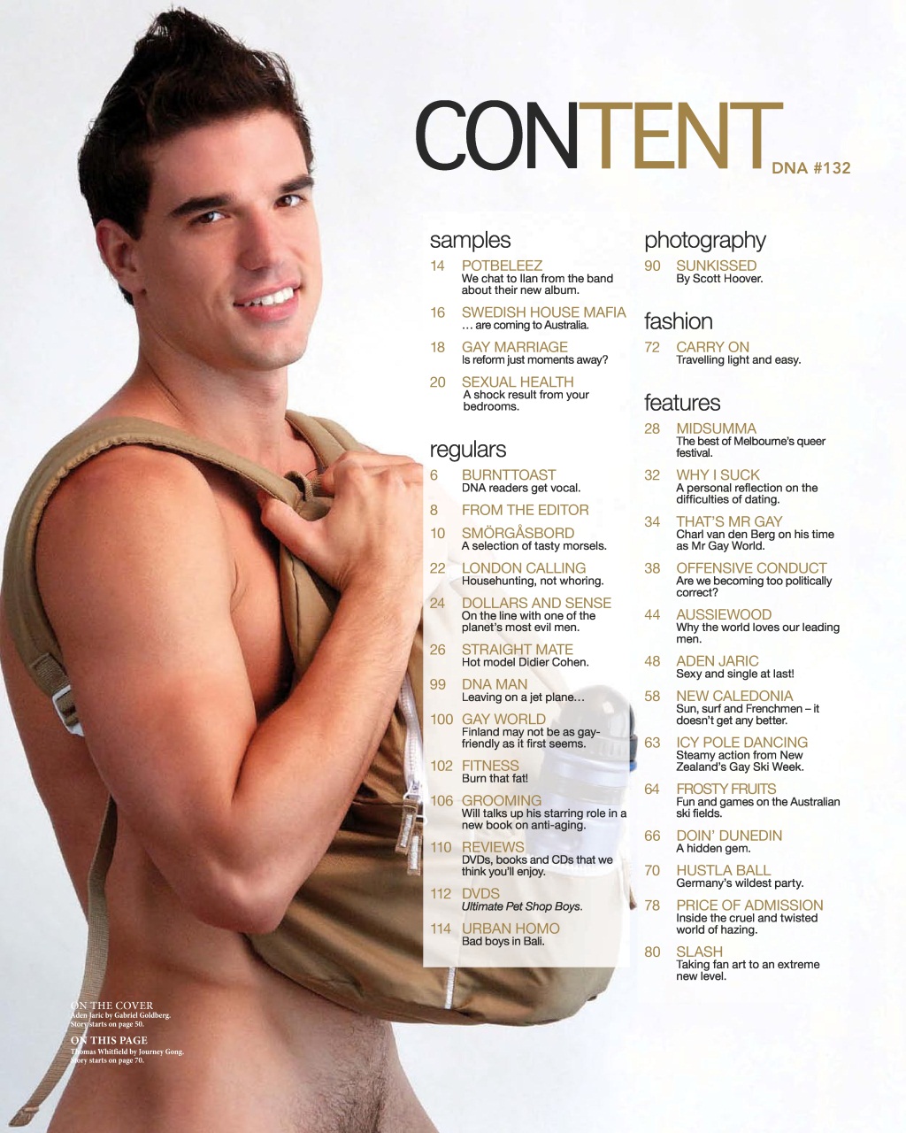 DNA Magazine Preview Pages