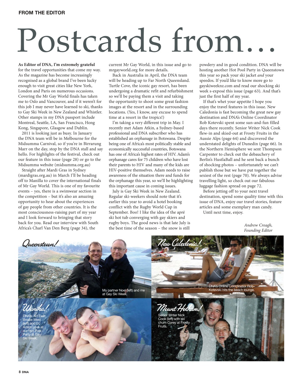 DNA Magazine Preview Pages