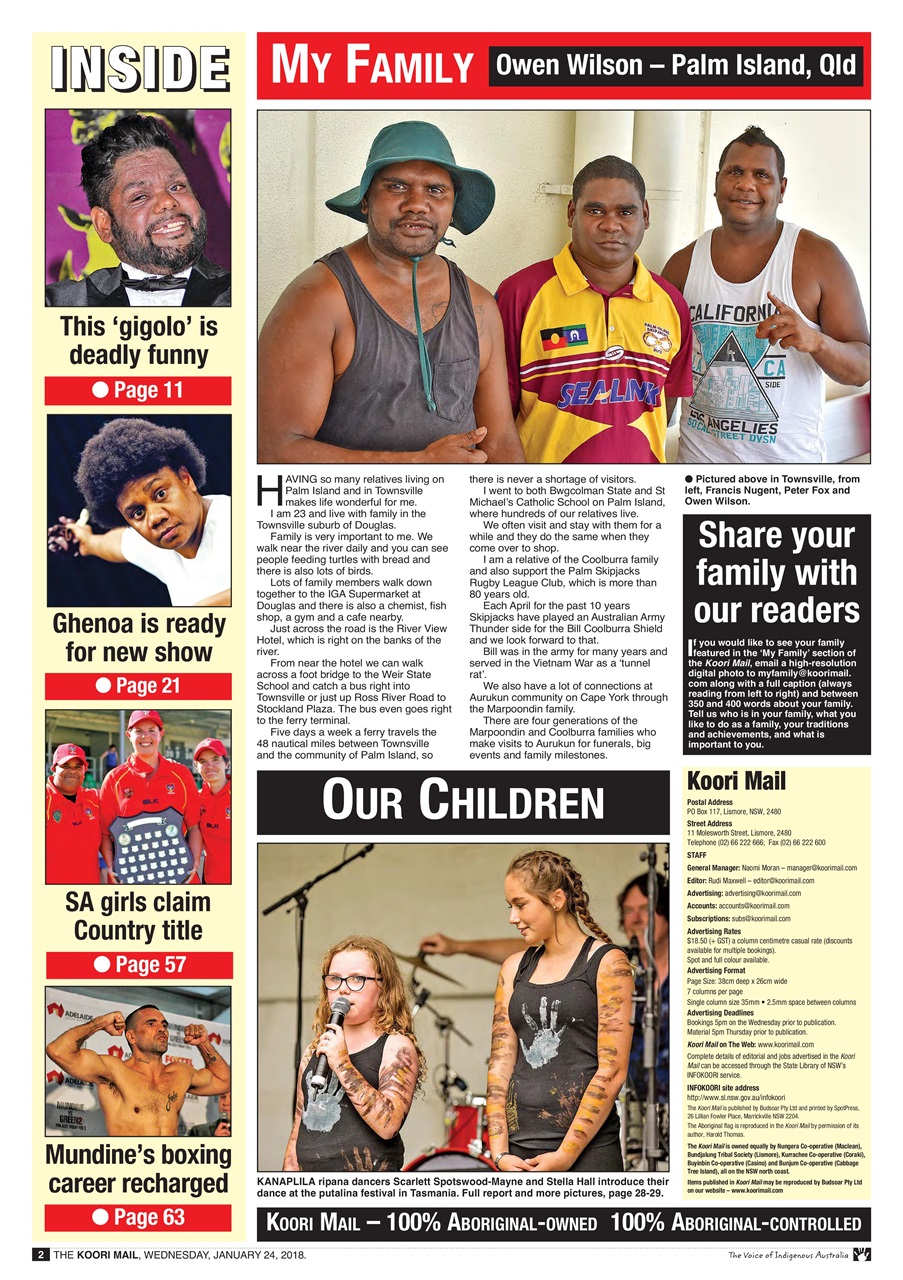 Koori Mail Preview Pages