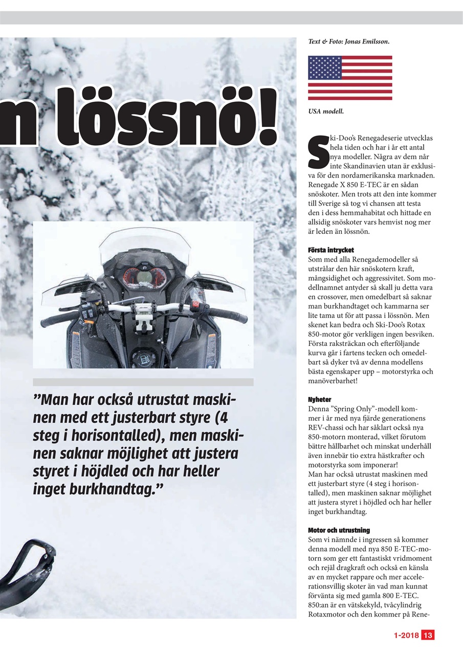 Tidningen Snöskoter Preview Pages