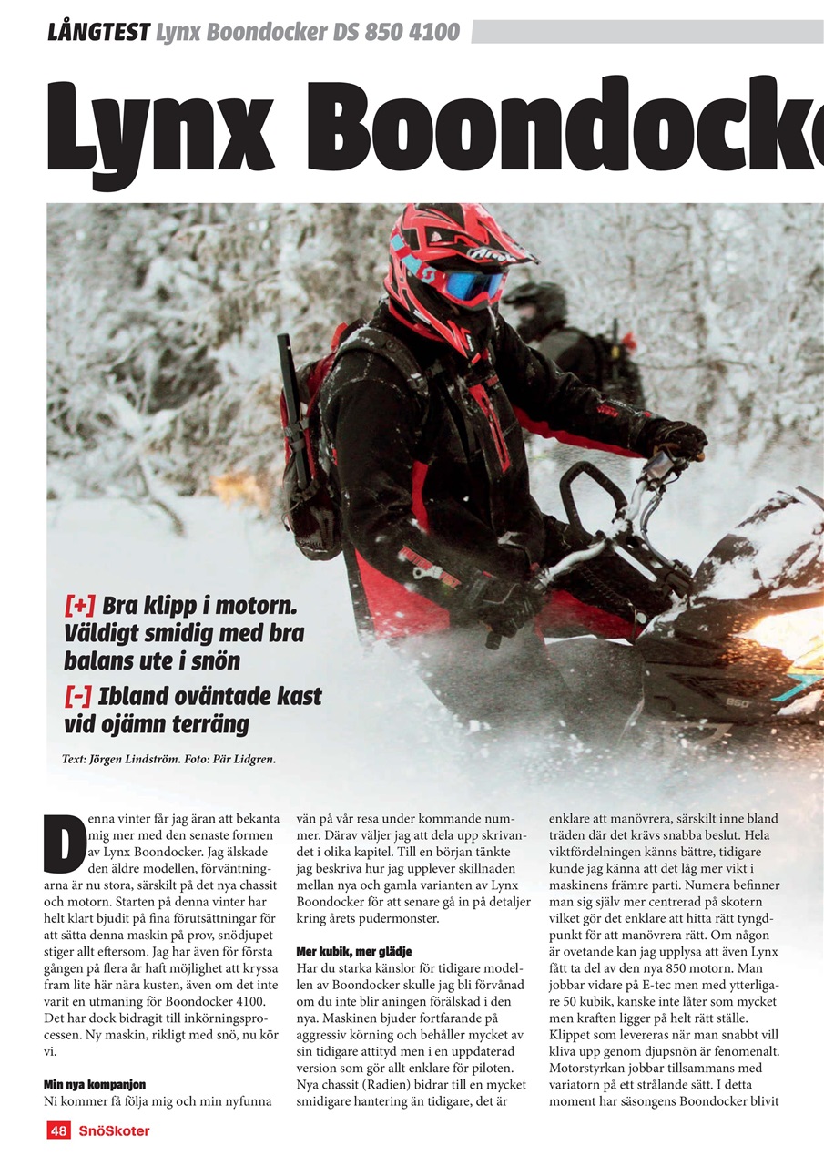 Tidningen Snöskoter Preview Pages