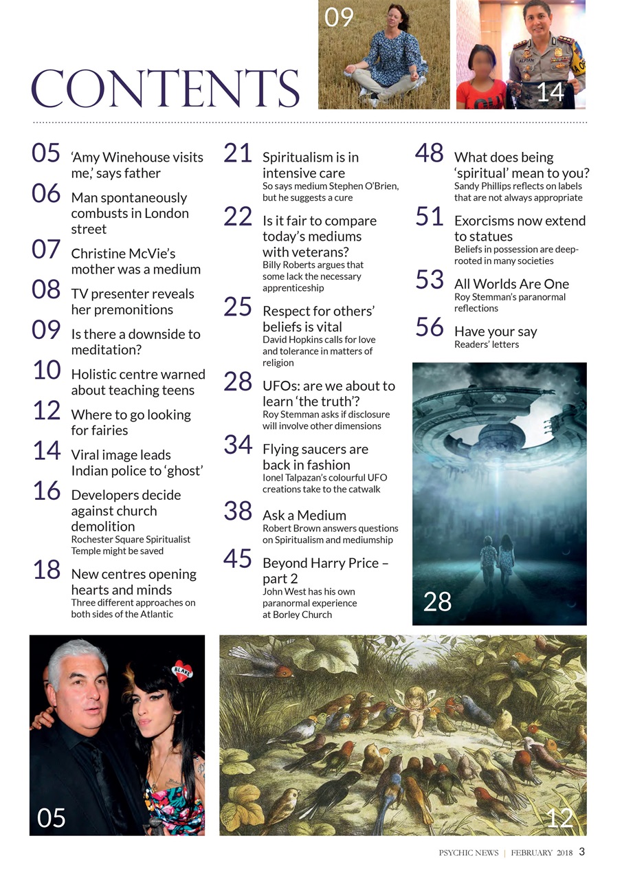 Psychic News Preview Pages