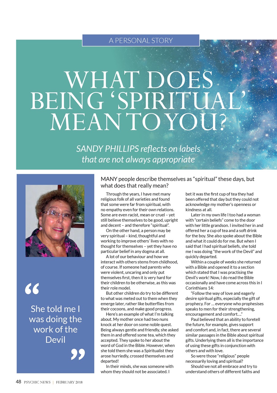 Psychic News Preview Pages