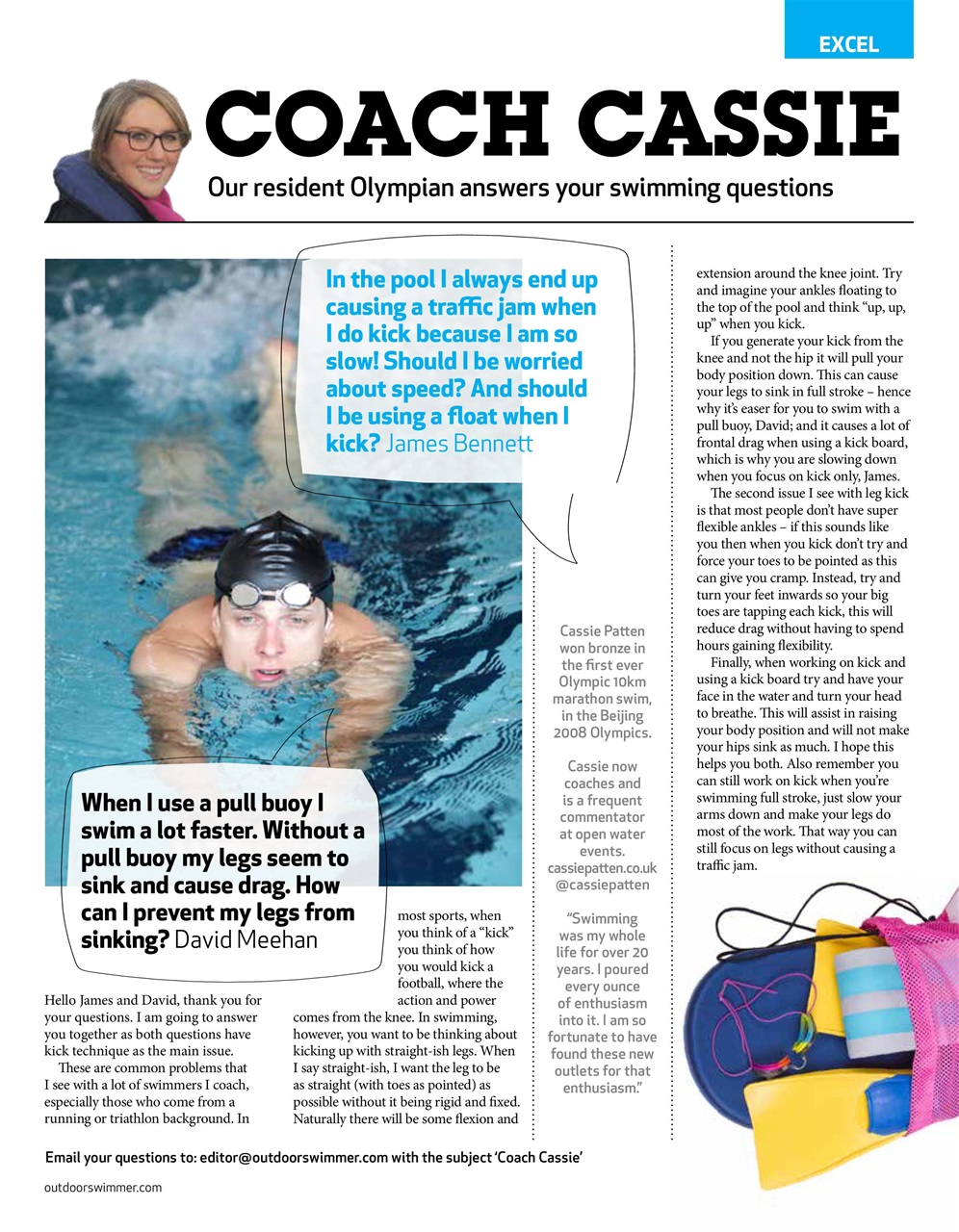 Outdoor Swimmer Preview Pages