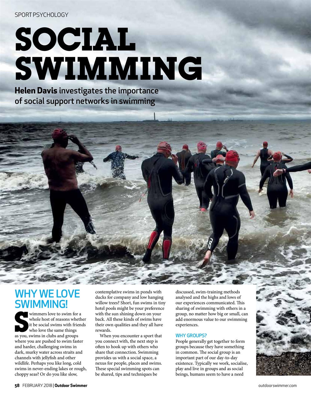 Outdoor Swimmer Preview Pages
