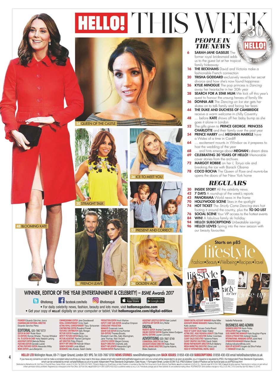 Hello! Magazine Preview Pages