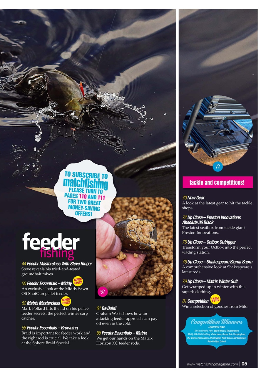 Match Fishing Preview Pages