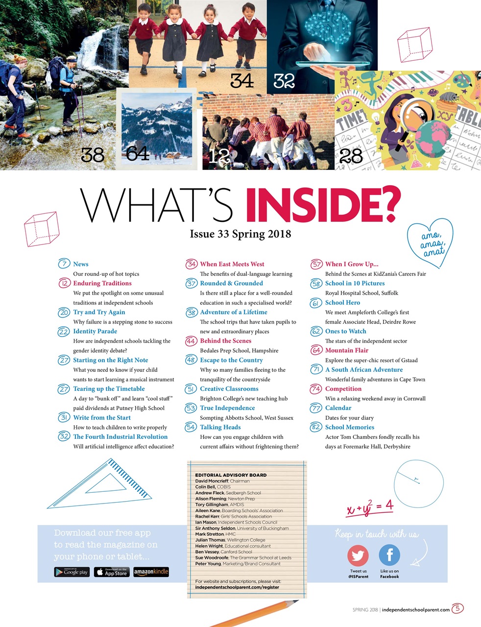 Independent School Parent Preview Pages