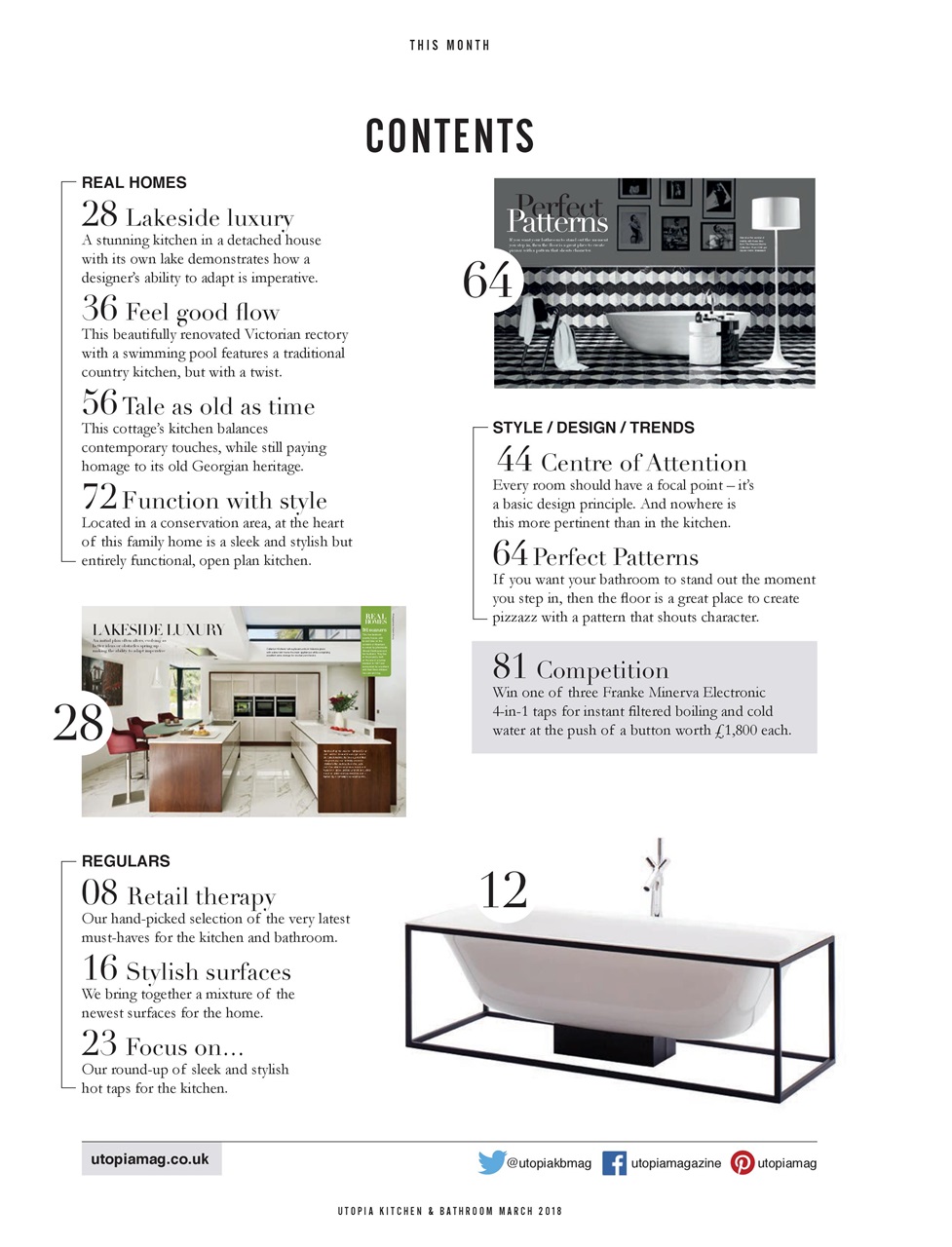 Utopia Kitchen & Bathroom Preview Pages