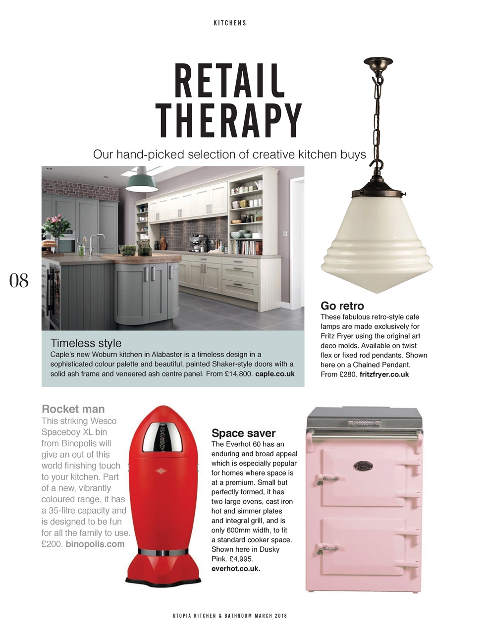 Utopia Kitchen & Bathroom Preview Pages