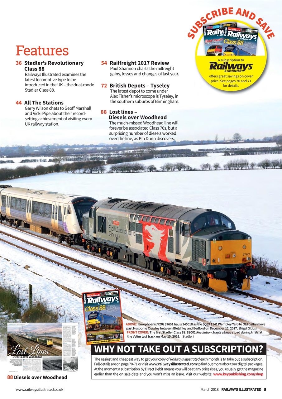 Railways Illustrated Preview Pages