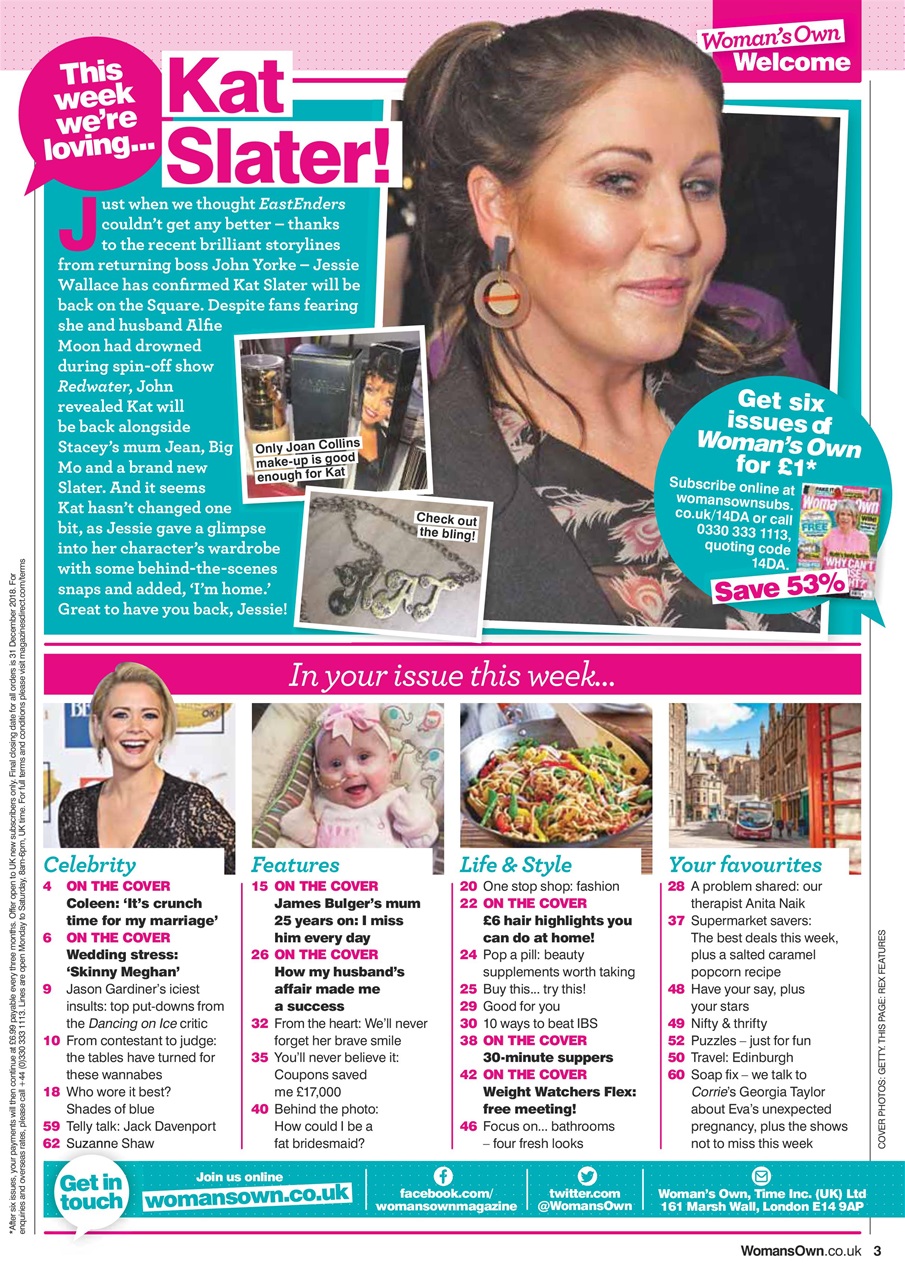 Woman's Own Preview Pages