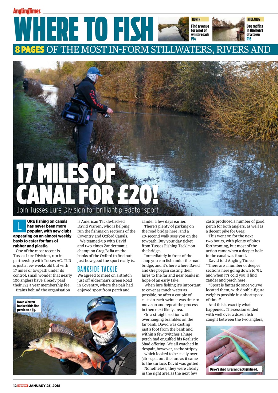 Angling Times Preview Pages