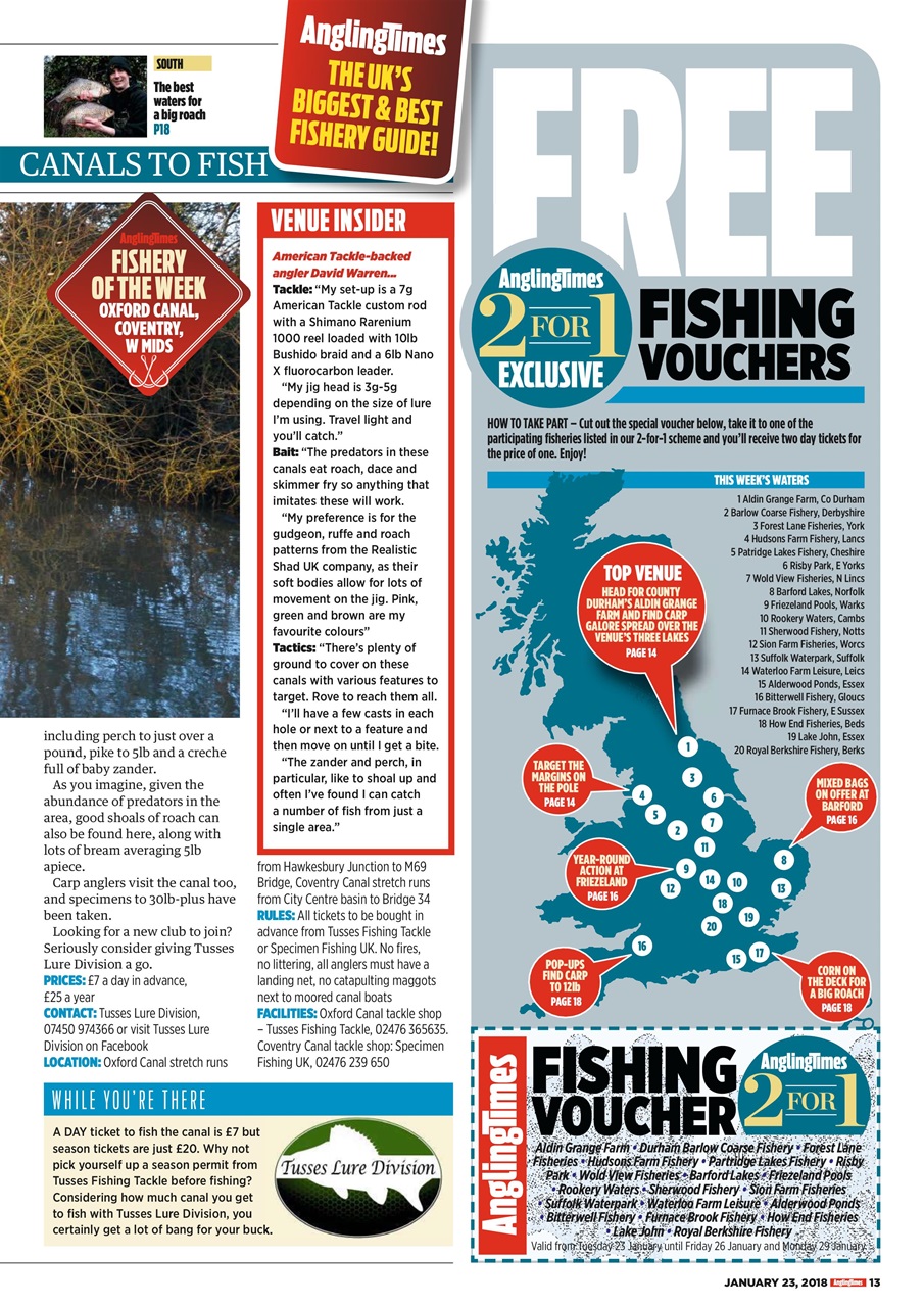 Angling Times Preview Pages