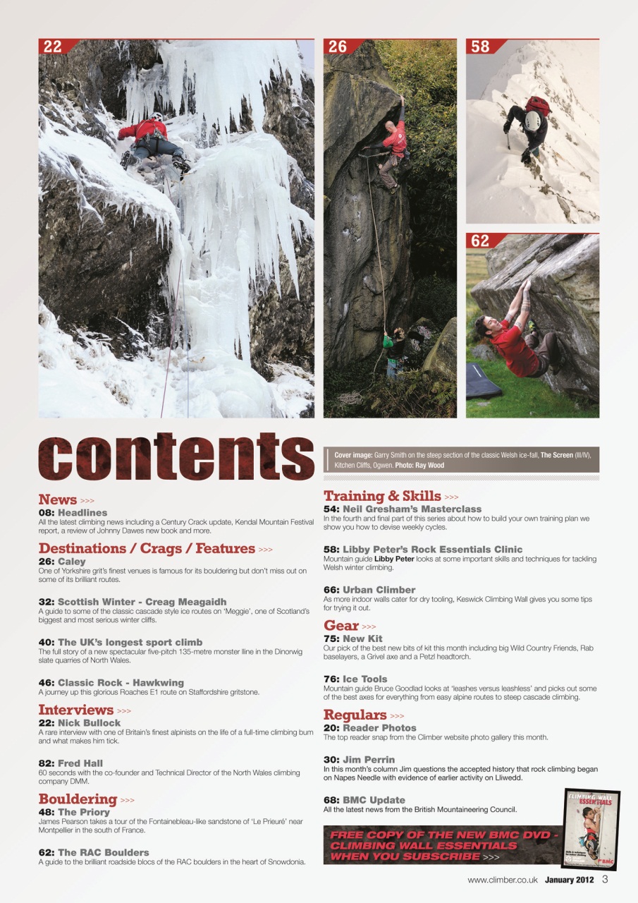 Climber Preview Pages