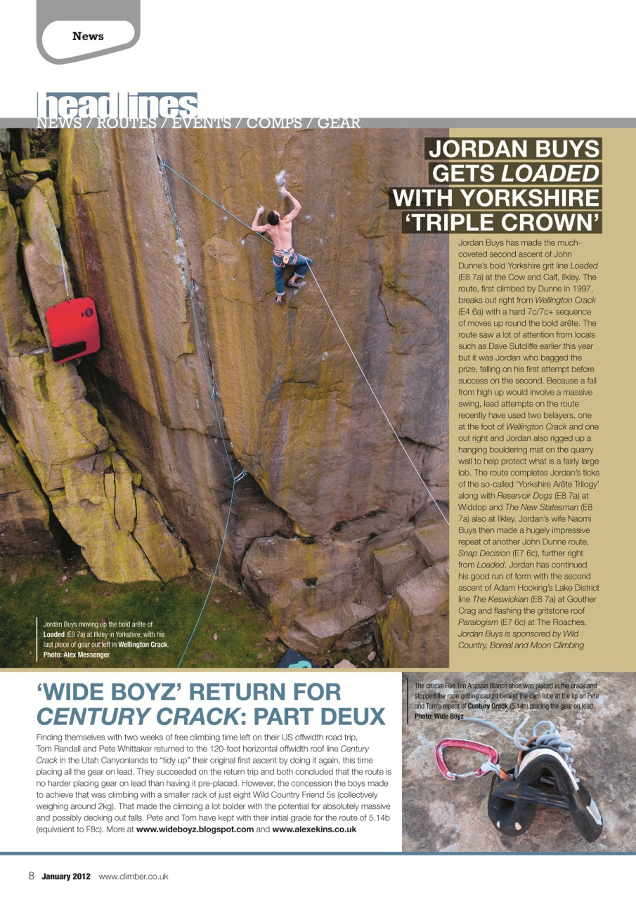 Climber Preview Pages
