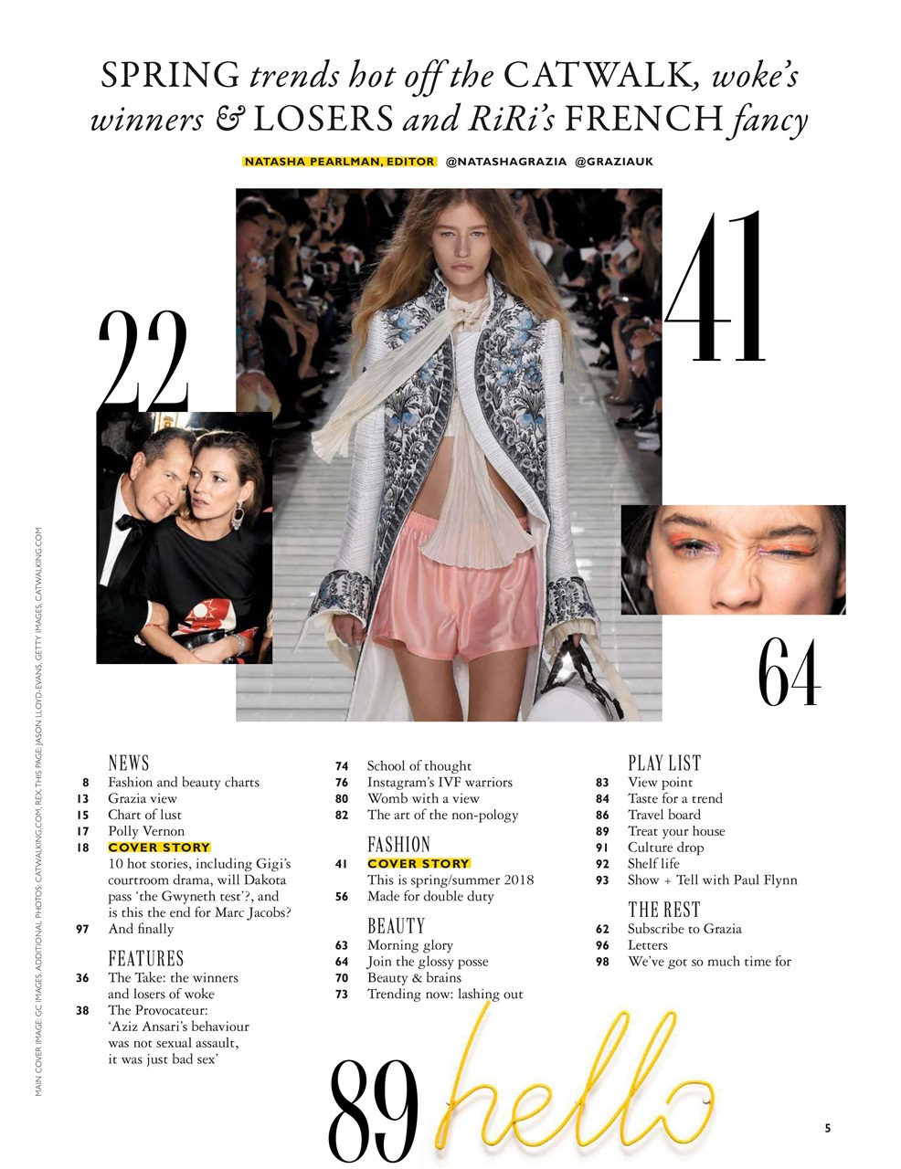 Grazia Preview Pages
