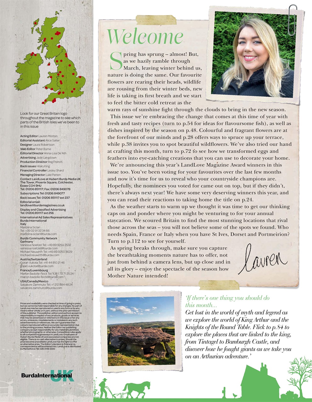 LandLove Magazine Preview Pages