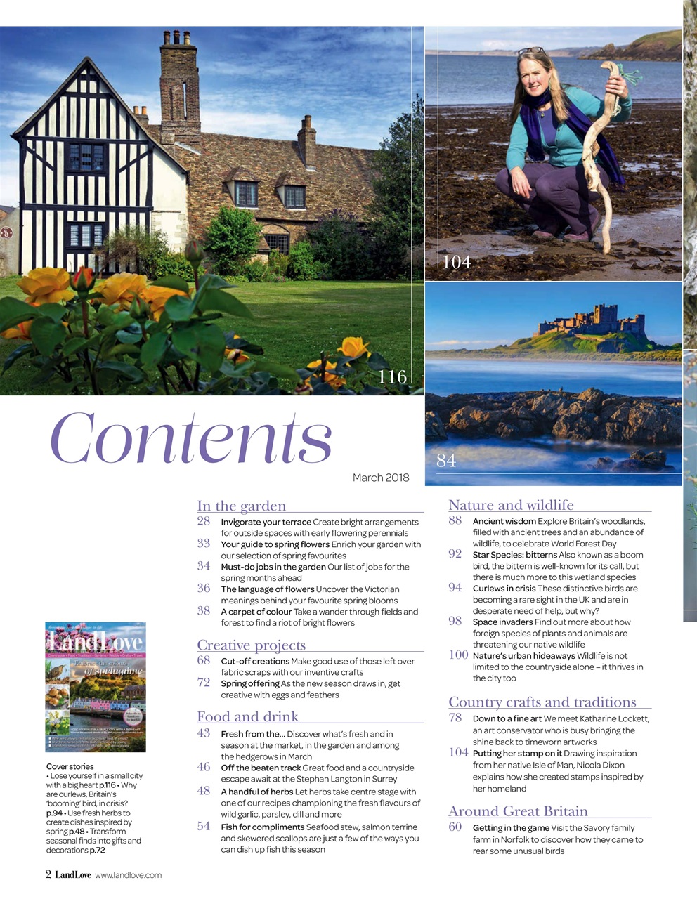 LandLove Magazine Preview Pages