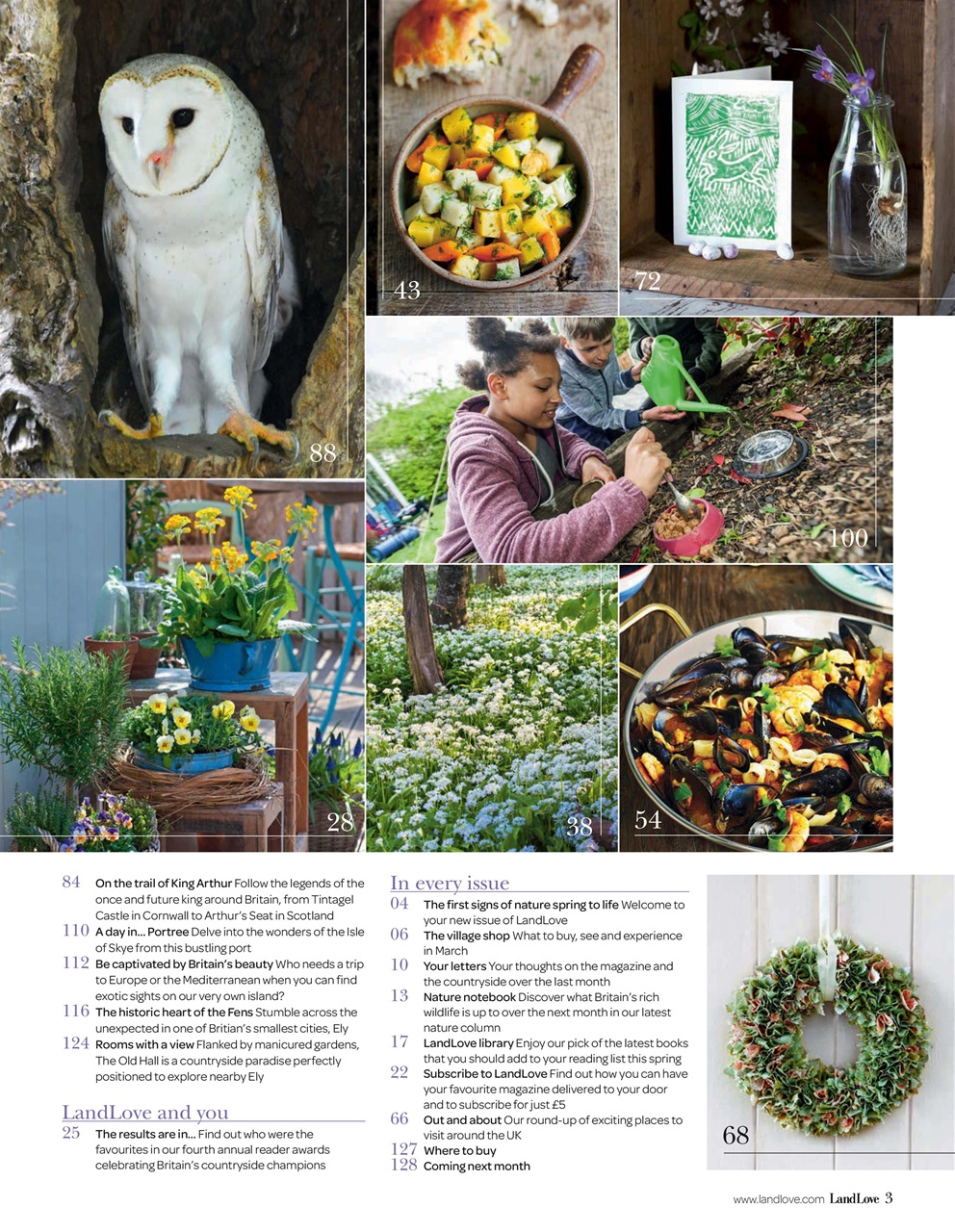 LandLove Magazine Preview Pages
