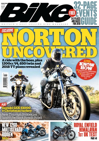 Bike issue March 2018
