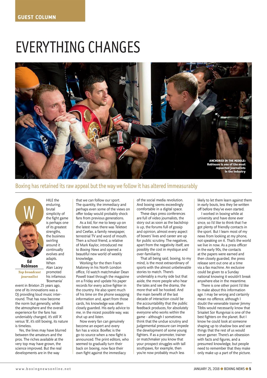 Boxing News Preview Pages