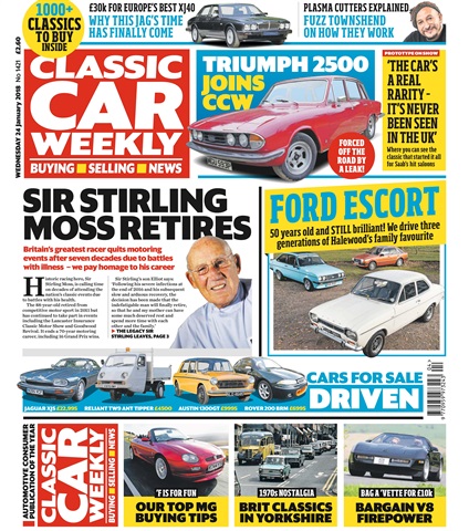 Classic Car Weekly issue 24th January 2018