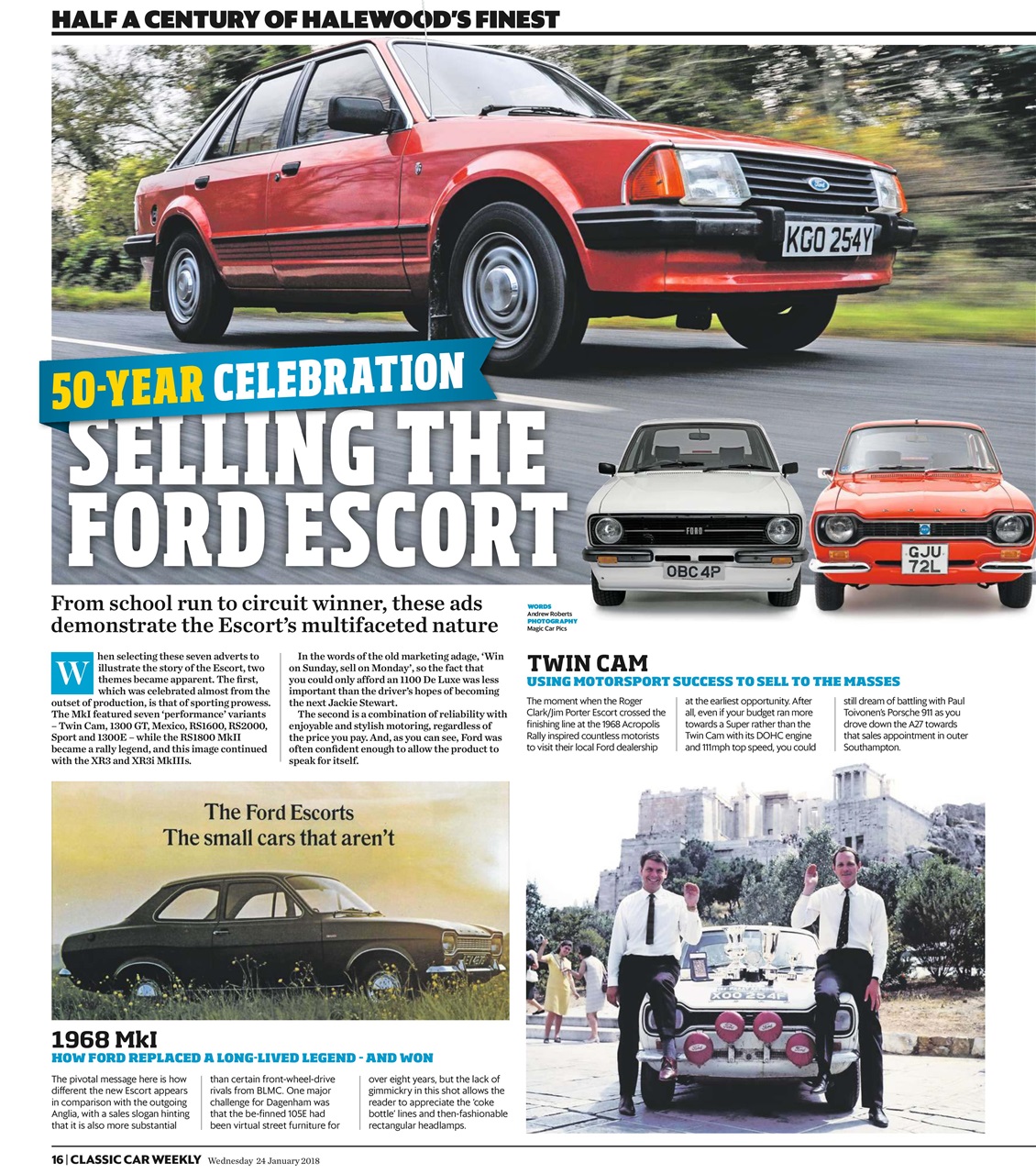 Classic Car Weekly Preview Pages