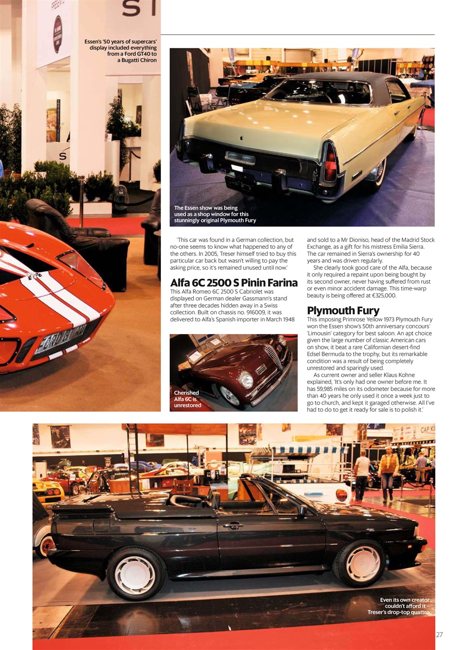 Classic Cars Preview Pages