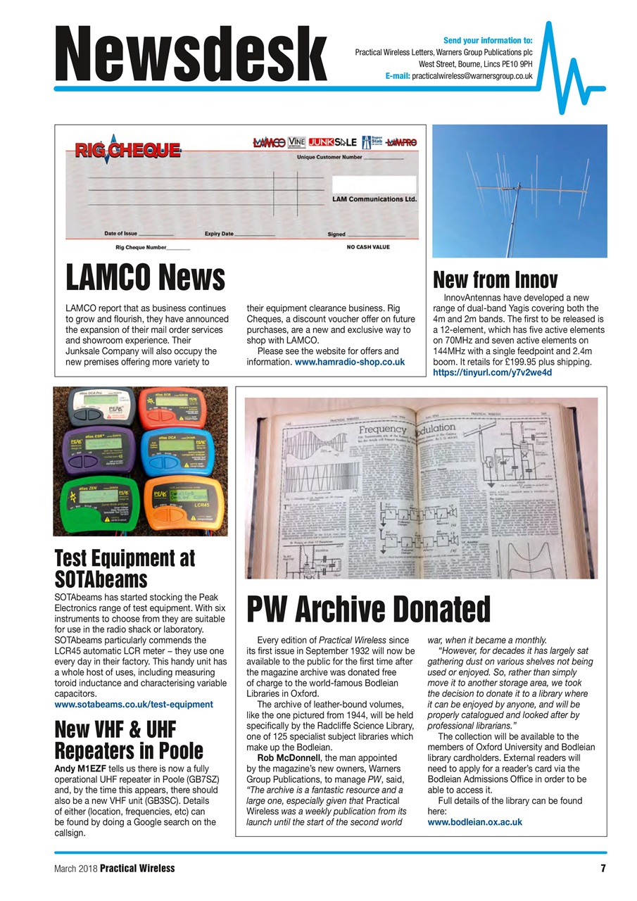 Practical Wireless Preview Pages