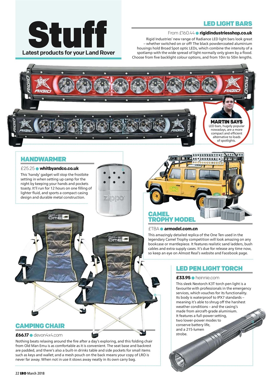 Land Rover Owner Preview Pages