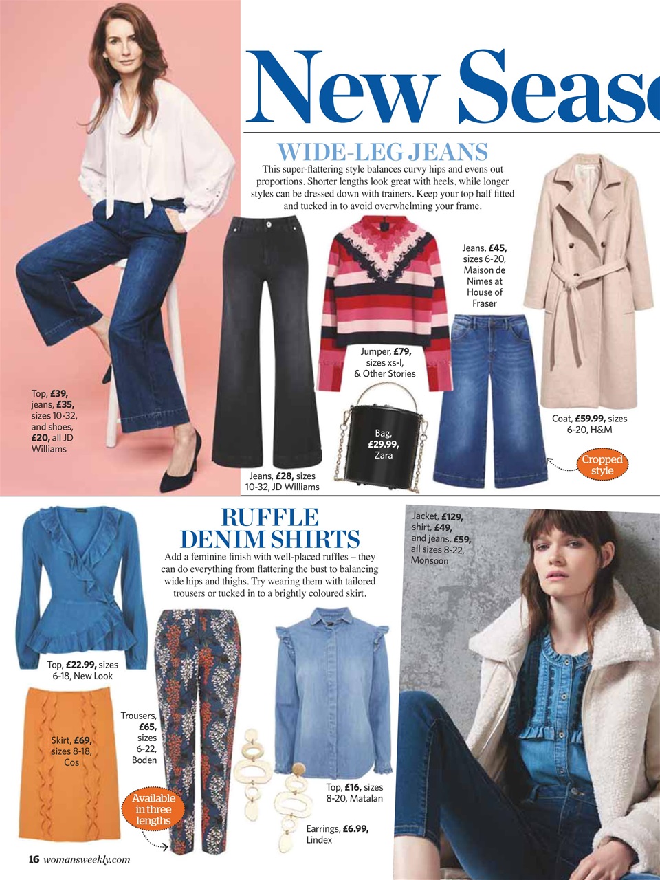 Woman's Weekly Preview Pages