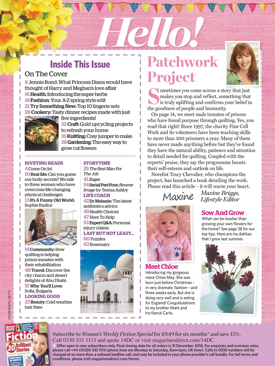 Woman's Weekly Preview Pages