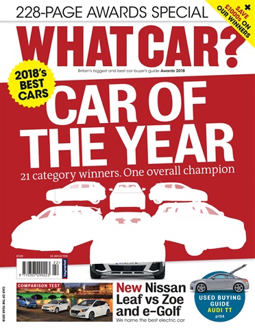 What Car? issue Awards 2018