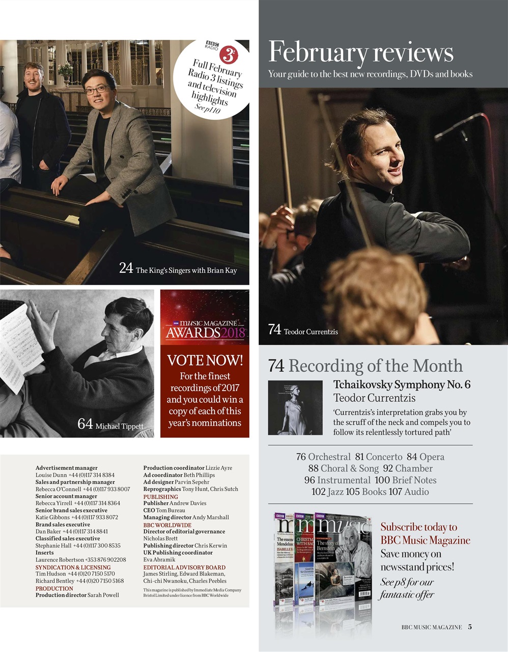 BBC Music Magazine Preview Pages