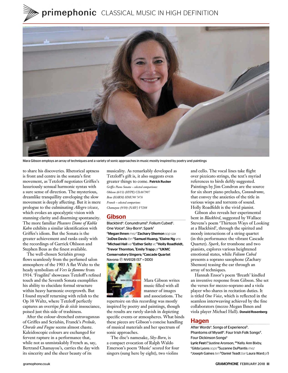 Gramophone Preview Pages