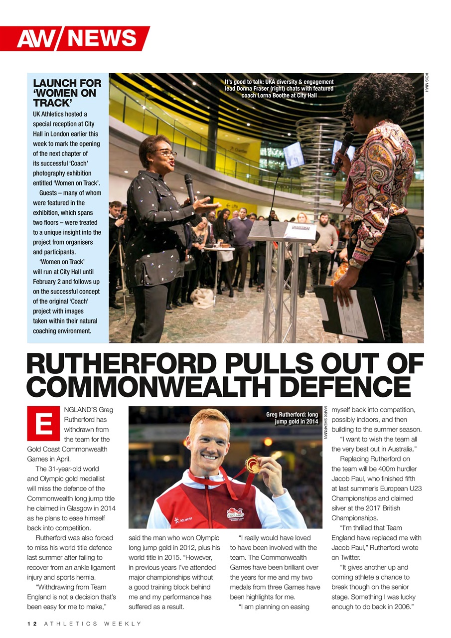 AW – Athletics Weekly Magazine Preview Pages