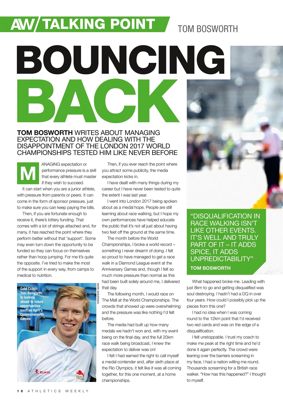 AW – Athletics Weekly Magazine Preview Pages