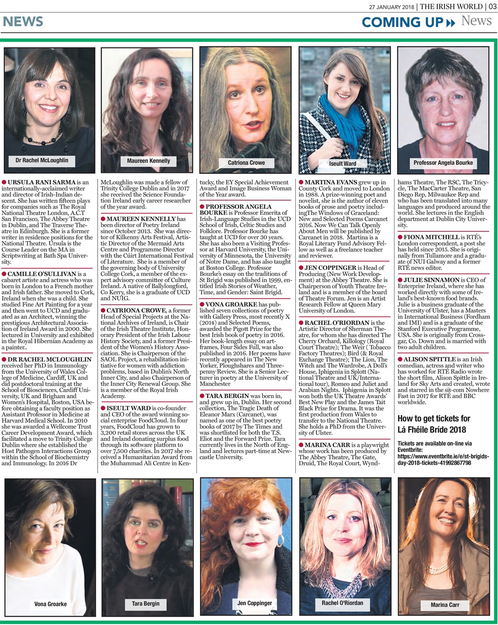 Irish World Preview Pages