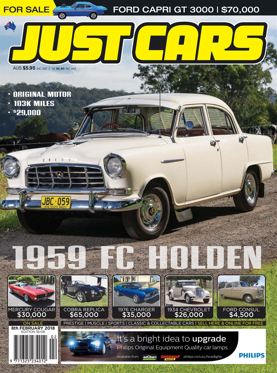 JUST CARS Preview Pages