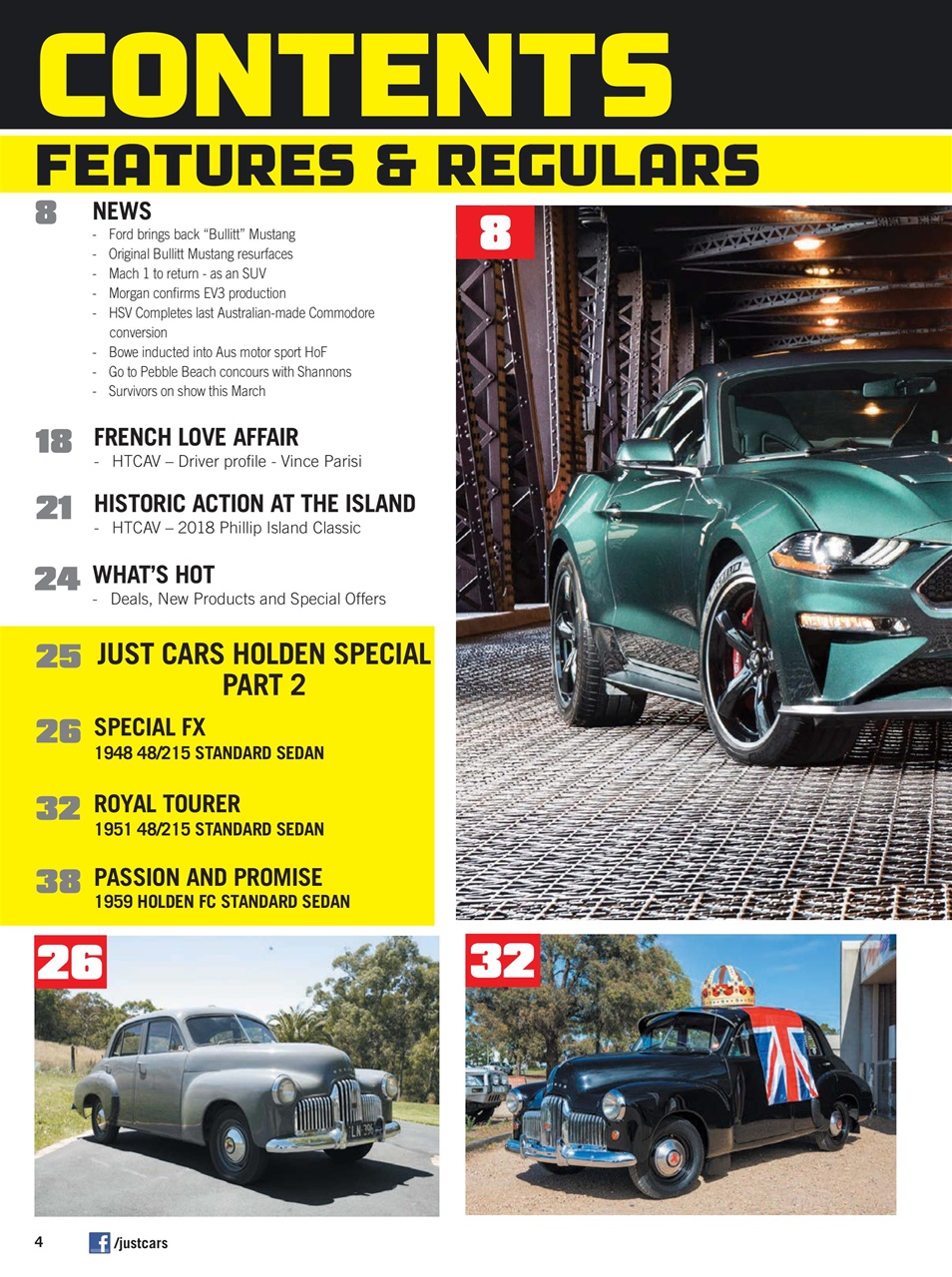 JUST CARS Preview Pages